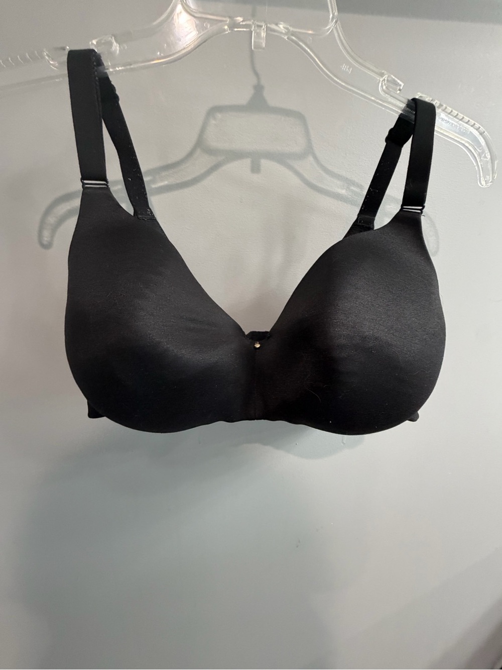 Cacique Black Smooth T-Shirt Bra